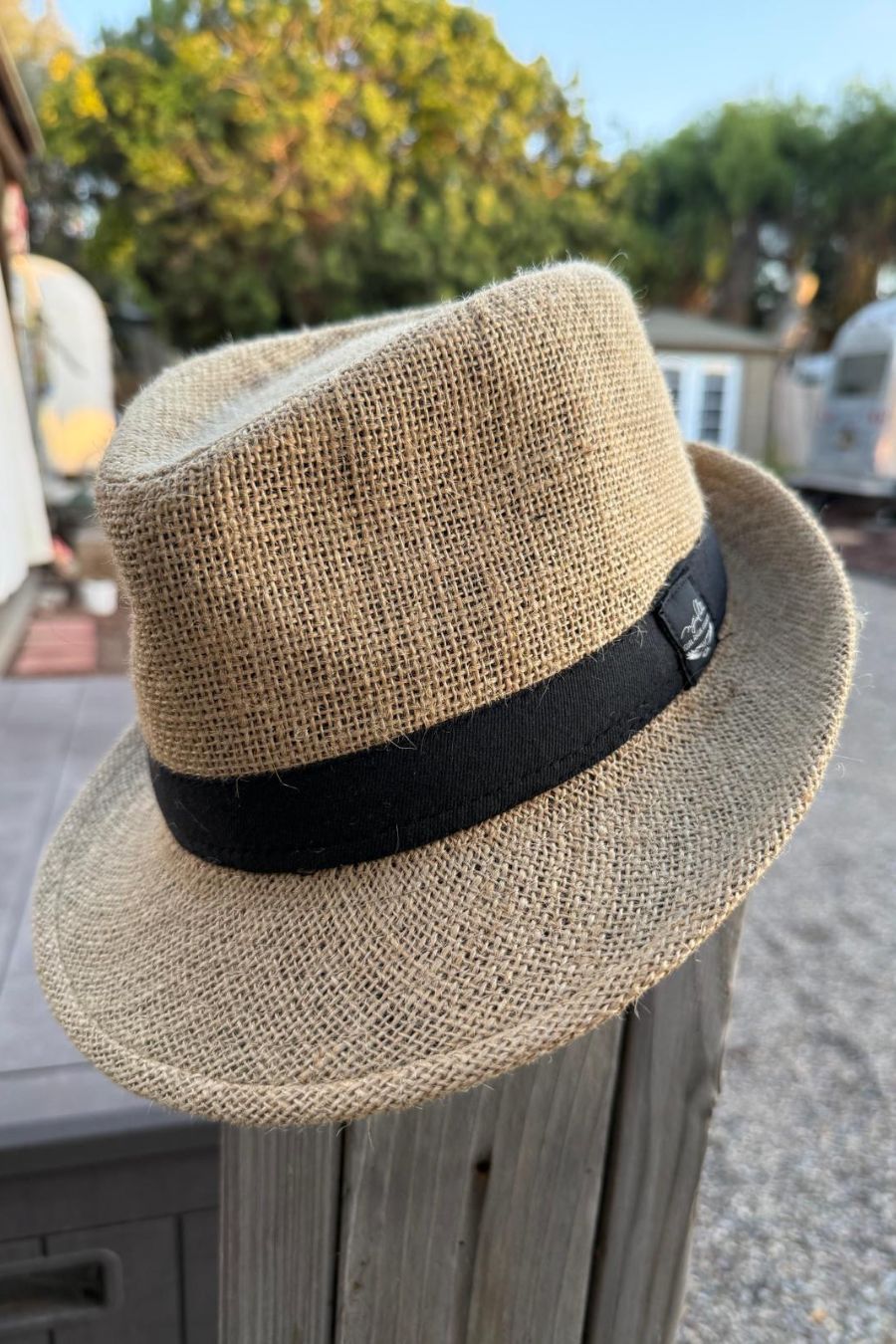 Unisex Hemp Frankie Fedora