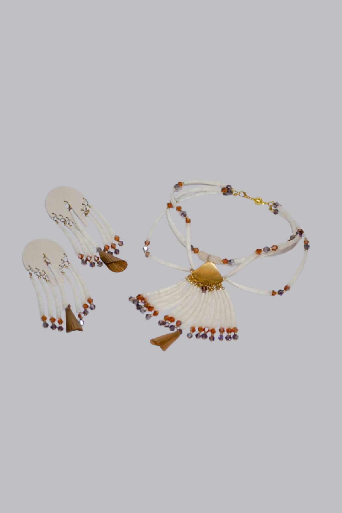 Heirloom Vera Choker & Earring Set Luxury Navajo‑Made Design